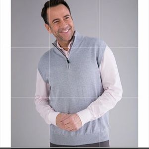 Alashan cashmere 100% vest island red size L